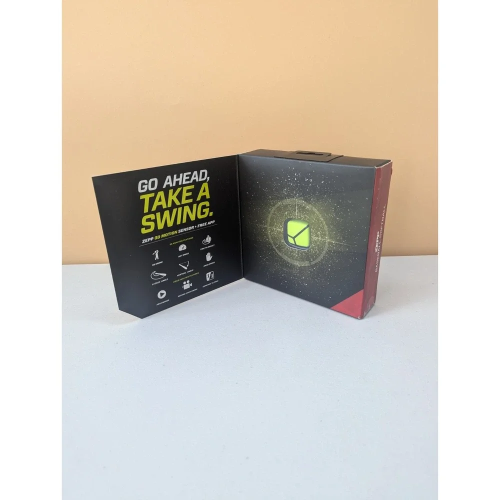 Zepp 3D Swing Motion Analyzer for Baseball and Softball + 5 Pack Bat Mount NEW